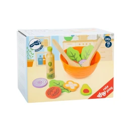 Снимка на Small Foot Комплект Салата, дървен, 15 части