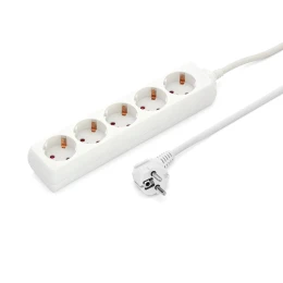 Снимка на Разклонител, 5 гнезда, 1.5 m кабел