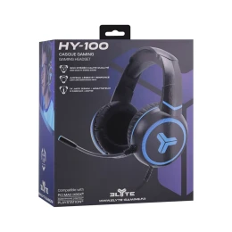 Снимка на Слушалки TNB Elyte HY100 Gaming, с микрофон, 3.5 mm жак, 105 dB, 1.8 m кабел