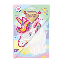 Снимка на Moxy Картичка Еднорог, за рисуване с мъниста