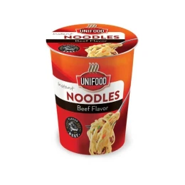 Снимка на Uni Food Спагети с телешко, инстантни, в чаша, 70 g