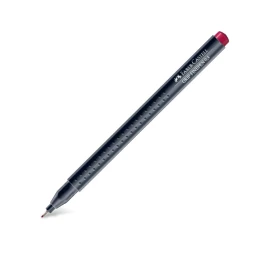 Снимка на Faber-Castell Тънкописец Grip, 0.4 mm, наситеночервен