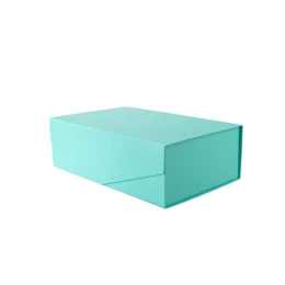 Снимка на Office 1 Кутия Matt, с магнитно затваряне, сгъваема, 31 х 20 х 10 cm, тюркоазена