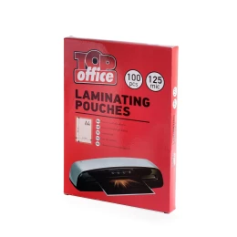 Снимка на Top Office Фолио за ламиниране, A4, 125 μm, 100 броя