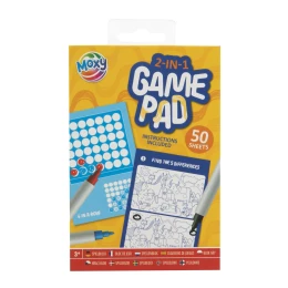 Снимка на Moxy Книжка с игри 4 в редица и Открий разликите