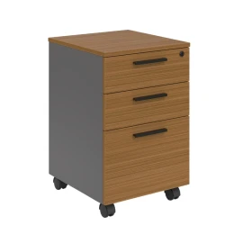 Снимка на Контейнер за Бюро RFG Parma, 400 x 420 x 620 mm, ПДЧ, орех и перлен графит