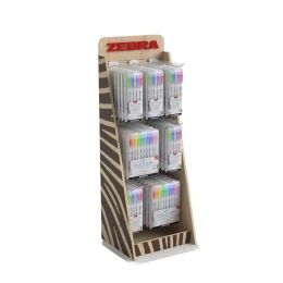 Снимка на Zebra Дисплей, настолен, дървен, 29 x 24 x 82 cm