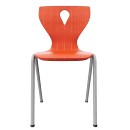 Снимка на Ученически стол RFG Acrux, от I до IV клас, червен