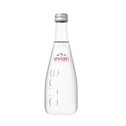 Снимка на Evian Минерална вода, 330 ml, в стъклена бутилка