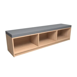 Снимка на Пейка RFG P180, ПДЧ, с тапицирана седалка, 1800 х 400 х 460 mm