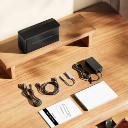 Снимка на Принтер за етикети Phomemo PM-241-BTZ-BK, максимална широчина на етикета 117 mm