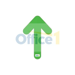 Снимка на Стикер за под Стрелка, PVC, зелена, 30 х 20 cm