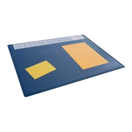 Снимка на Durable Подложка за бюро, с календар, 65 х 50 cm, тъмносиня