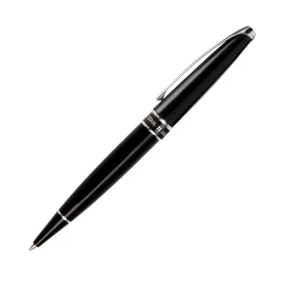 Снимка на Cerruti 1881 Химикалка Silver Clip, в кутия, черна