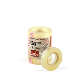 Снимка на Top Office Тиксо, 12 mm x 33 m, безцветно, 6 броя