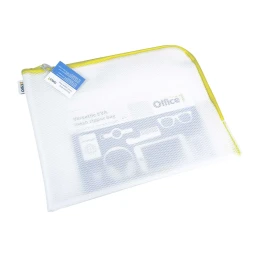 Снимка на Office 1 Папка Versatile, A4+, с цип, жълта