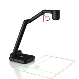 Снимка на Документна камера IQ View E4521, HDMI, SD карта, VGA, USB, черна