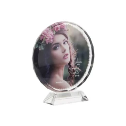 Снимка на BESTSUB Кристал Слънчоглед, диаметър 100 mm, с възможност за персонализация