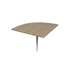 Снимка на Сектор за бюро C902, 70 x 70 x 2.5 cm, ПДЧ 18 mm, цвят лукс