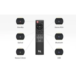 Снимка на Саундбар IQ Sound SA200, 80 W, до 10 метра, черен