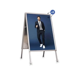 Снимка на A-стопер Aurora, B2, двустранен, 500х707 mm