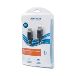 Снимка на Кабел Manhattan DisplayPort Male/DisplayPort Male, 2 m, черен
