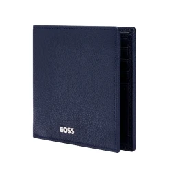 Снимка на Hugo Boss Портфейл Classic Grained, тъмносин