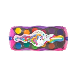 Снимка на Faber-Castell Акварелни бои Еднорог Connector, 12 цвята