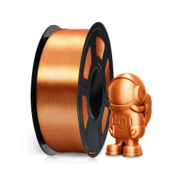 Снимка на Филамент за 3D принтер Silk, PLA+, 1.75 mm, 1 kg, бронз