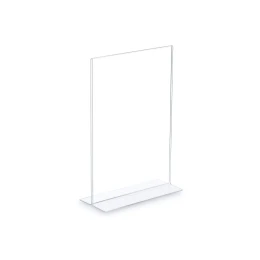 Снимка на Информационна поставка Crystal, акрил, A6