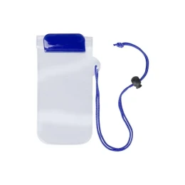 Снимка на Калъф за телефон Wapro, 95 х 230 mm, прозрачен, син