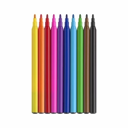 Снимка на Faber-Castell Флумастери Замък - Еднорог, 10+3 цвята
