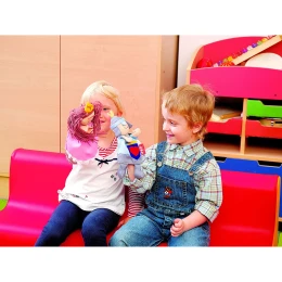 Снимка на Nowa Szkola Кукли за ръка, приказка, 25 cm, 4 броя