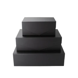 Снимка на Office 1 Кутия Matt, с магнитно затваряне, сгъваема, 23 х 15 х 10 cm, черна