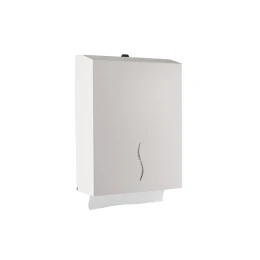 Снимка на Диспенсър за кърпи за ръце Dayco, със Z-сгъвка, 27 х 10 х 21 cm, бял, за 200 кърпи