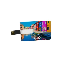 Снимка на Office 1 USB флаш памет Credit Card, USB 2.0, 16 GB, без лого, бяла