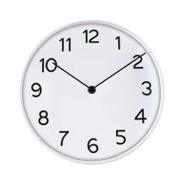 Снимка на Splendid Стенен часовник Deer, диаметър 25 cm, бял