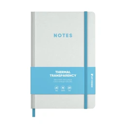 Снимка на Art Pioneer Бележник, A5, твърда корица, с ластик, 96 листа, син