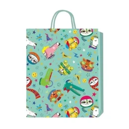 Снимка на Подаръчна торбичка, детска, 18 х 23 х 8 cm, мента