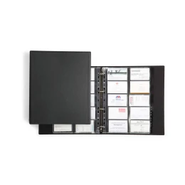 Снимка на Durable Визитник Visifix, с рингове, за 400 визитки, черен