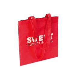 Снимка на More Than Gifts Торба Totecolor, нетъкан текстил, 40 х 40 сm, червена