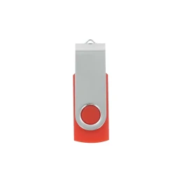Снимка на Office 1 USB флаш памет Swivel, USB 2.0, 16 GB, без лого, червена