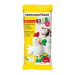 Снимка на Eberhard Faber Глина за моделиране Plast Kids, 1 kg, бяла