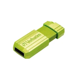 Снимка на USB флаш памет Verbatim Pinstripe, USB 2.0, 16 GB, зелена