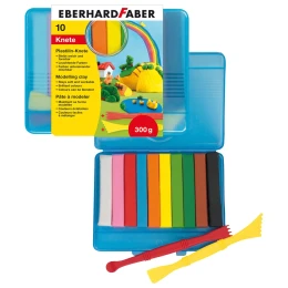 Снимка на Eberhard Faber Пластилин, 10 цвята, с 2 аксесоара