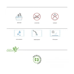 Снимка на Изтривалка Olivo Astro, 100% полипропилен, 40 х 60 cm, зелена