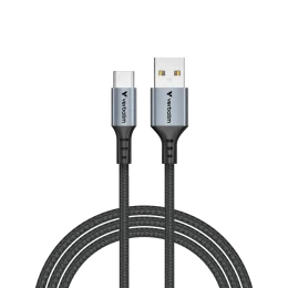 Снимка на Кабел Verbatim Sync & Charge, USB Type-A към USB Type-C, 18 W, 120 cm