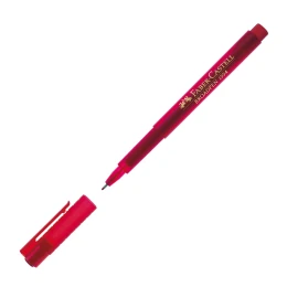 Снимка на Faber-Castell Тънкописец Broadpen 1554, 0.8 mm, червен