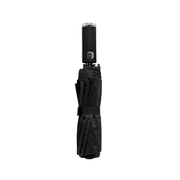 Снимка на Office 1 Чадър Flashlight, автоматичен, диаметър 102 cm, дръжка-фенер, черен