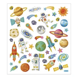 Снимка на Creativ Company Стикери Космос, 15 х 16.5 cm, 1 лист